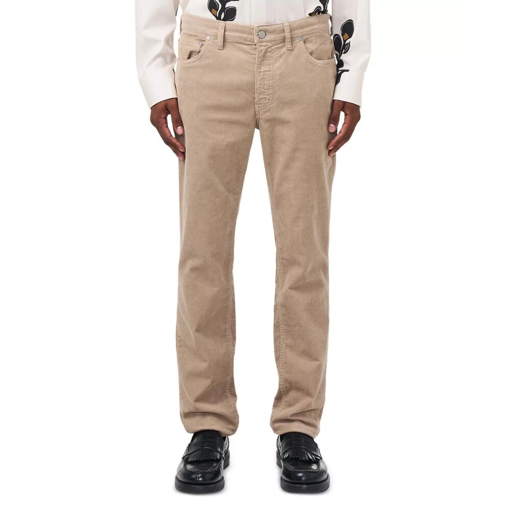 NN07 Pants Mens Size 30x32 Tan Corduroy Straight Slim Fit TONY $240